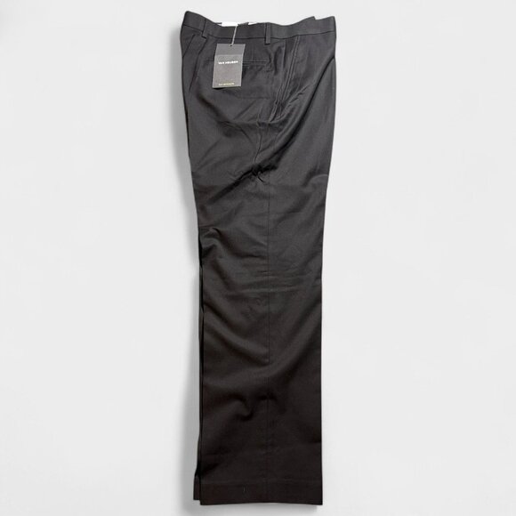 Van Heusen Mens Black Dress Pants 34W 30L Polyester/Rayon - Picture 3 of 5